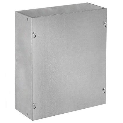 NEMA 1 Screw Cover Enclosure, Powder Coated Steel without 